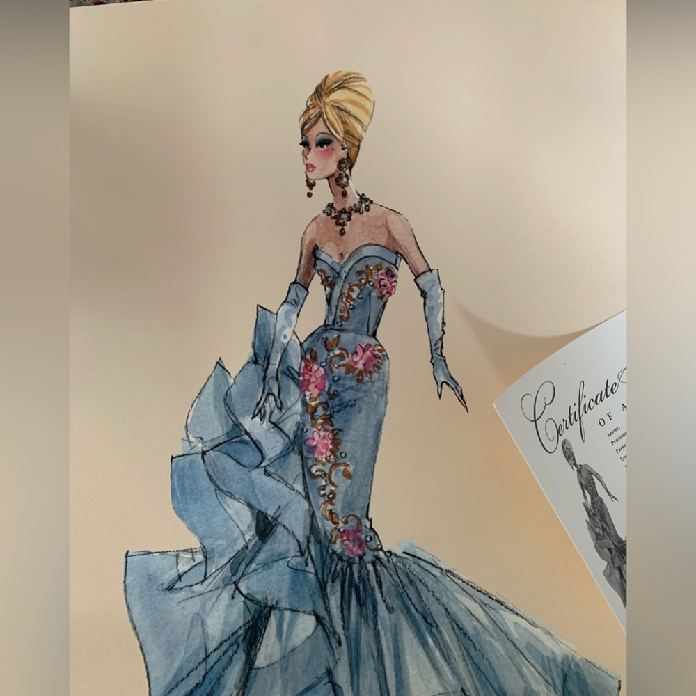 Barbie Authentic Robert Best Limited Edition “10th Anniversary” printed art